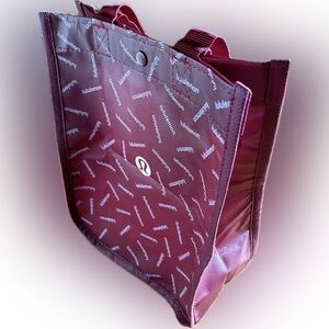 Lululemon Athletica Maroon Tote Bag